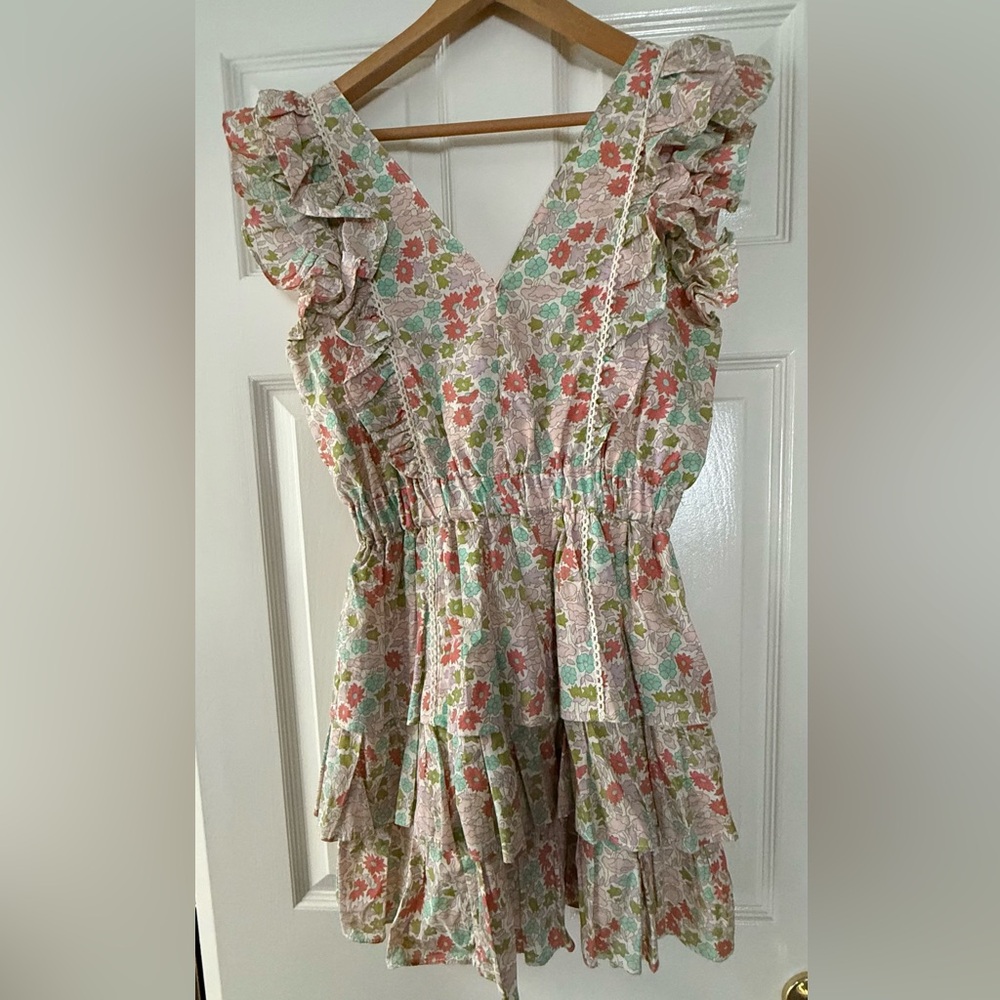 Floral Ruffle Dress